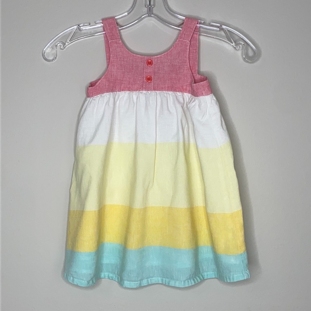 Gymboree Linen/Cotton Blend Dress Size 18-24 mo